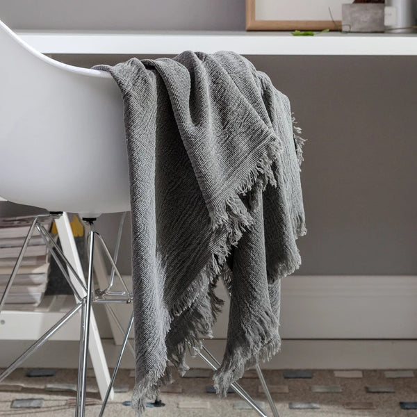 Four Seasons Decorative Cotton Throw Blanket