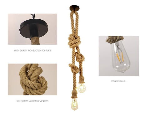 NAWA Vintage Rope Lamp
